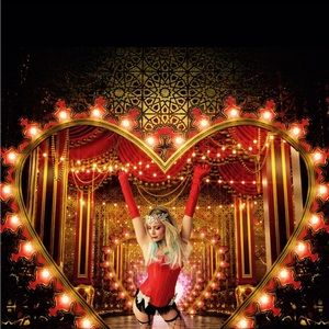 Christina Aguilera costume moulin rouge